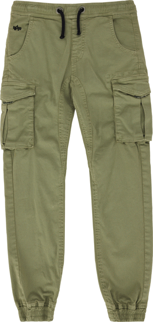 Alpha Industries Kalhoty dětské Cotton Twill Jogger Kids okrové 16