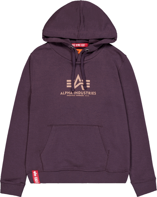 Alpha Industries Mikina dámská New Basic Hoody Wmn švestková L