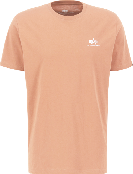 Alpha Industries Tričko Backprint T dusty coral XXL