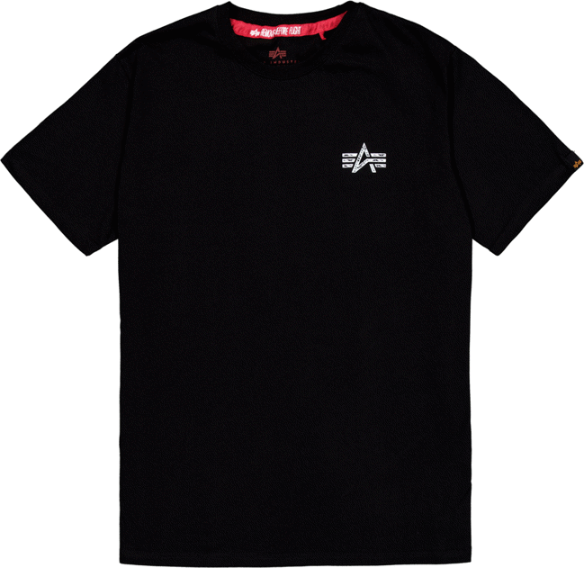 Alpha Industries Tričko Signature BP T černé 3XL