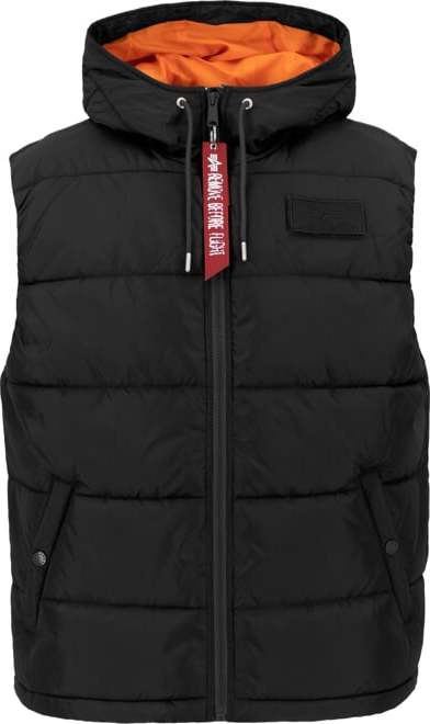 Alpha Industries Vesta Hooded Puffer Vest FD černá 3XL