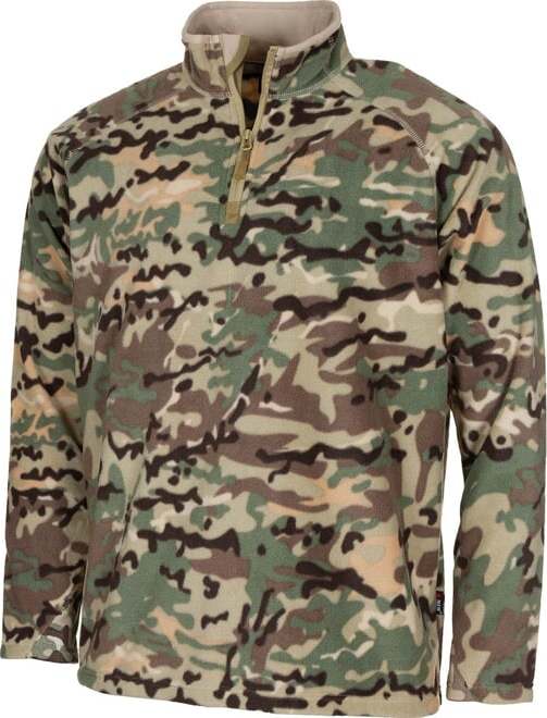 Košile Troyer Microfleece operation camo 3XL